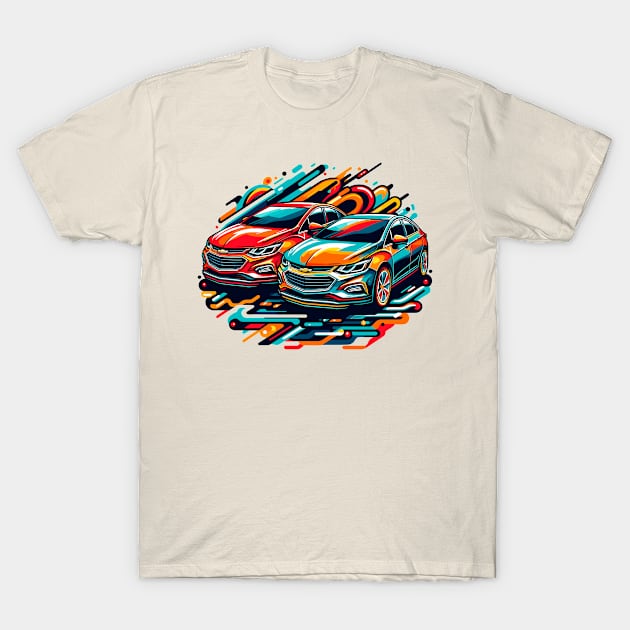 Chevrolet Cruze T-Shirt by Vehicles-Art